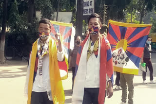 two tibetan youths walked hundreds of miles by foot in search of freedom for their country