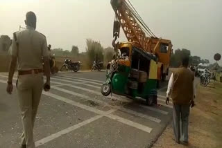 धौलपुर सड़क हादसे में मौत, Death in dholpur road accident