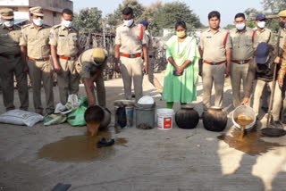 Police raids on Gudumba bases at narsimhulapet in mahabubabad district