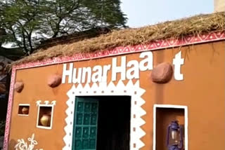 Art and craft fair organized to promote indigenous goods at Dilli Haat