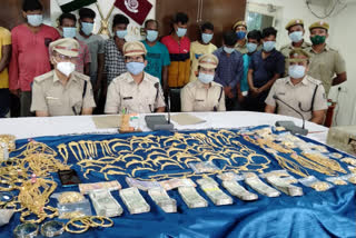 Odisha police recovers 6.5 kg stolen gold, nab 15