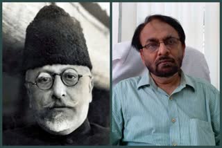 Prof Afaqui told Maulana Azad urges Muslims to join freedom struggle