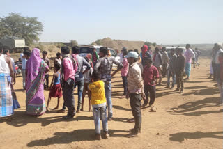 villagers protest mining task force in dumka