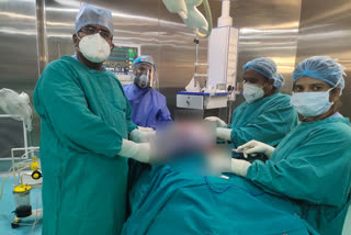 Hubli doctors removed 9kg tumor from woman's stomach