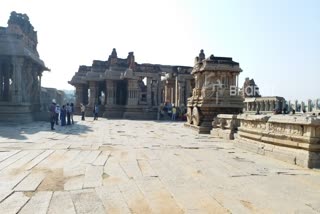 Hampi's Vijaya Vittala Temple is representing the richness of art