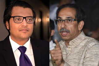 In TV studio after release from jail, Arnab dares Thackeray