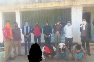 kullu police arrested three accused