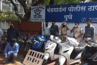 Pune BANDGARDEN POLICE ACTION