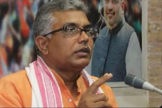 wb bjp president dilip ghosh convoy attacked