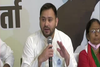 RJD leader Tejashwi