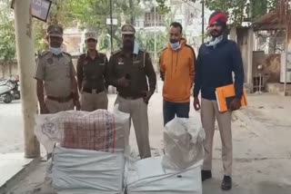 Jalandhar police arrested a man with 11 cartons of illicit liquor