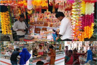 Dholpur News, Diwali Festival, धनतेरस पर बिक्रीृ