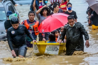 Typhoon Vamco caused flood