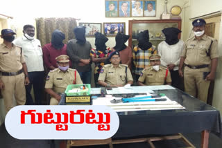 SIX persons arrested in bhadrachalam they tried hidden treasure  bhadradri kothagudem dist