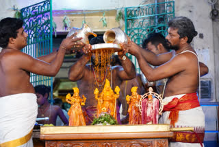 Vadapalli Venkateswaraswamy Brahmotsavalu ended in east godavari distric