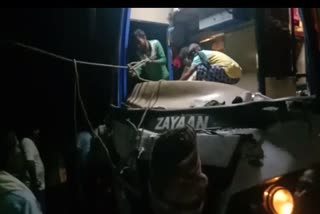 Bus accident in bijapur