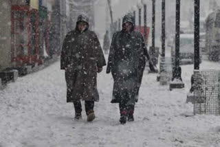 جموں و کشمیر میں آج سے برفباری کی پیش گوئی