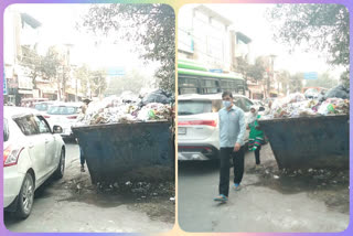 roadside dustbins are increasing traffic problem