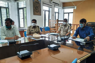 District Road Safety Committee Meeting in Shimoga