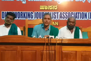 kodihalli chandrashekhar pressmeet in hassan