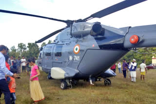 Indian Navy helicopter makes emergency landing in Sirsi