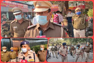 Delhi Police alert on Diwali, BSF jawans are also present