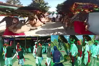 Grandly Dandari festival-entertaining Gussadi dance