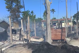 Bongaigaon fire burn 11 family house
