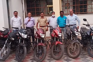 Two-wheeler thief arrested