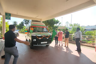 new ambulance to Katghora Health Department
