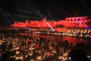 Ayodhya celebrates Ram's homecoming, lights 6 lakh diyas to break record