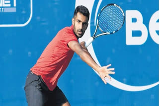 prajnesh guneshwaran has entered into the quarter finals of atlantic tire tennis championship