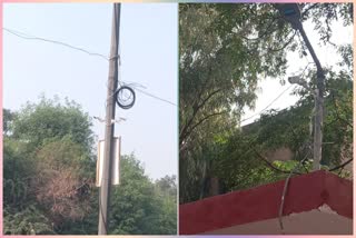Police of Amar Colony police station installed CCTV cameras on Captain Gaur Marg