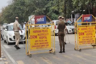 sonipat police on high alert on the occasion of diwali