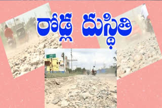 roads in bad condition