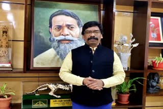 cm hemant soren wishes diwali in ranchi