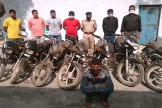 Bike thief arrested in Palwal