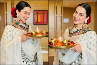 Kangana Ranaut extends Diwali greeting