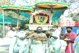 Annavaram Sri Satyanarayana pallaki seva