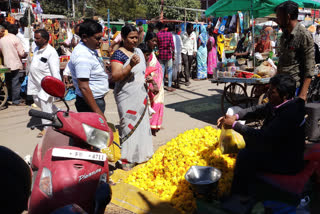 Marigold flower price is costly