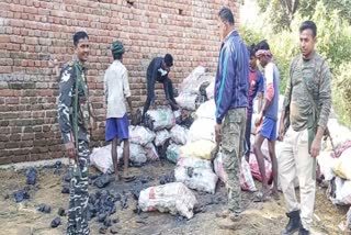 large amount of coal recovered in bokaro