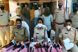 50 bags ganja seized in vizianagaram