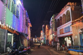 Diwali celebrated in Banka