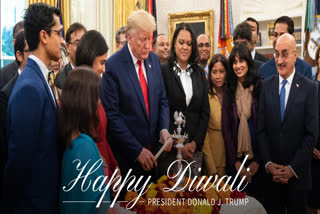 Trump wishes Happy Diwali