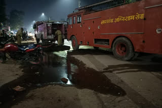 house on fire in jamshedpur