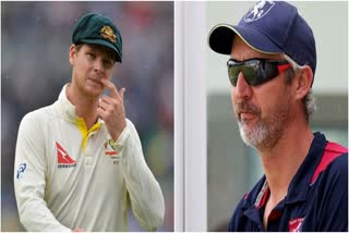 Jason Gillespie and Steve Smith