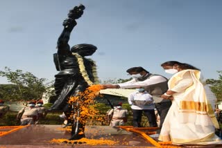 cm and governor pay homage to lord birsa munda on jharkhand foundation day