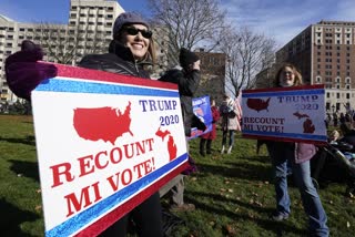 Trump objects to recount in Georgia