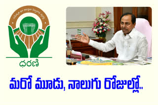 cm kcr review on dharani portal