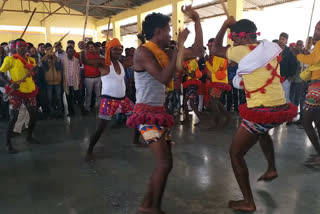 Diwari dance in Panna on second day of Diwali